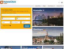 Tablet Screenshot of hotel.hotelsclick.com